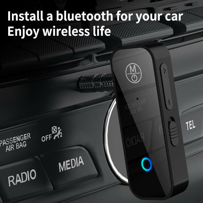 Bluetooth 5.0 Receptor de Audio . – Adaptador 2 en 1 para Vehículos 3,5 mm - GoTypical