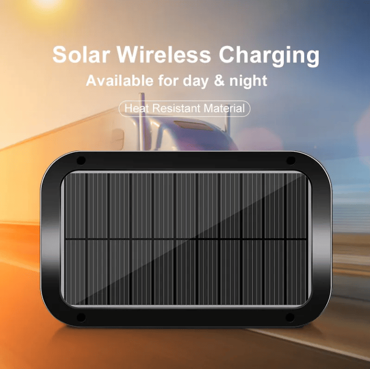 Solar-Powered Tire Pressure Monitor – Bluetooth 18-Digit Display TPMS - GoTypical