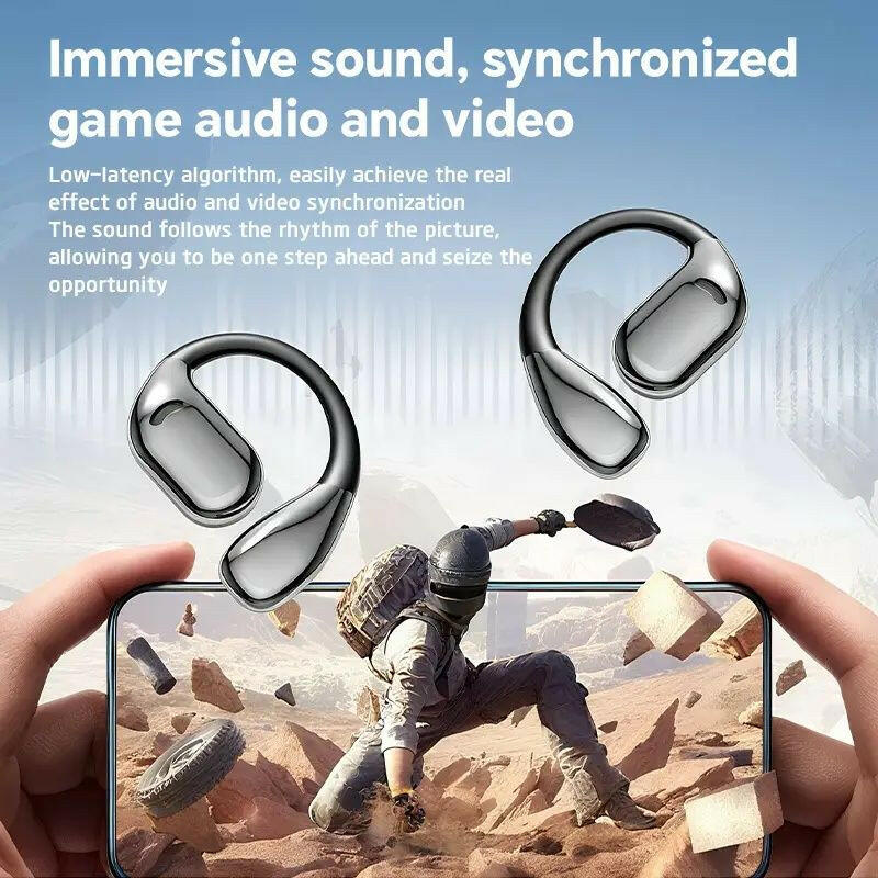 . AI Translation Wireless Headset – Bone Conduction, 60-Hour Playtime - GoTypical