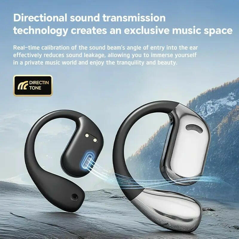 . AI Translation Wireless Headset – Bone Conduction, 60-Hour Playtime - GoTypical