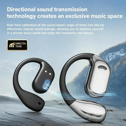 . AI Translation Wireless Headset – Bone Conduction, 60-Hour Playtime - GoTypical
