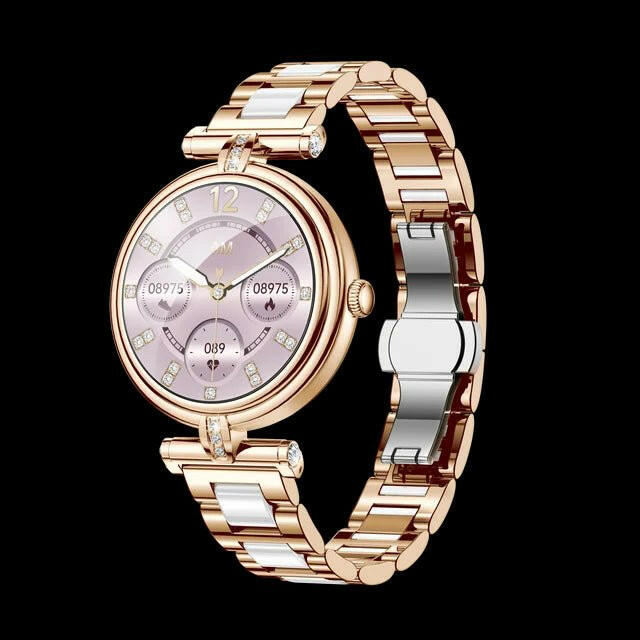 AK62 Smart Watch for Women – 1.09 Inch HD Screen, Bluetooth Call - GoTypical