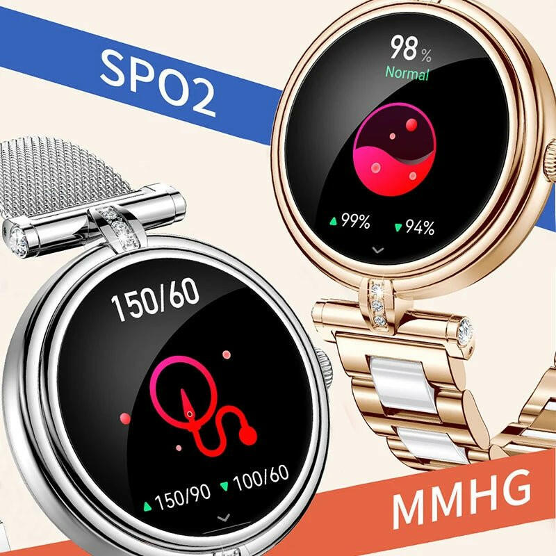 AK62 Smart Watch for Women – 1.09 Inch HD Screen, Bluetooth Call - GoTypical