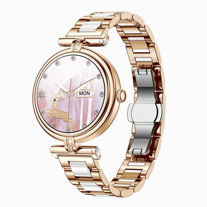 AK62 Smart Watch for Women – 1.09 Inch HD Screen, Bluetooth Call - GoTypical