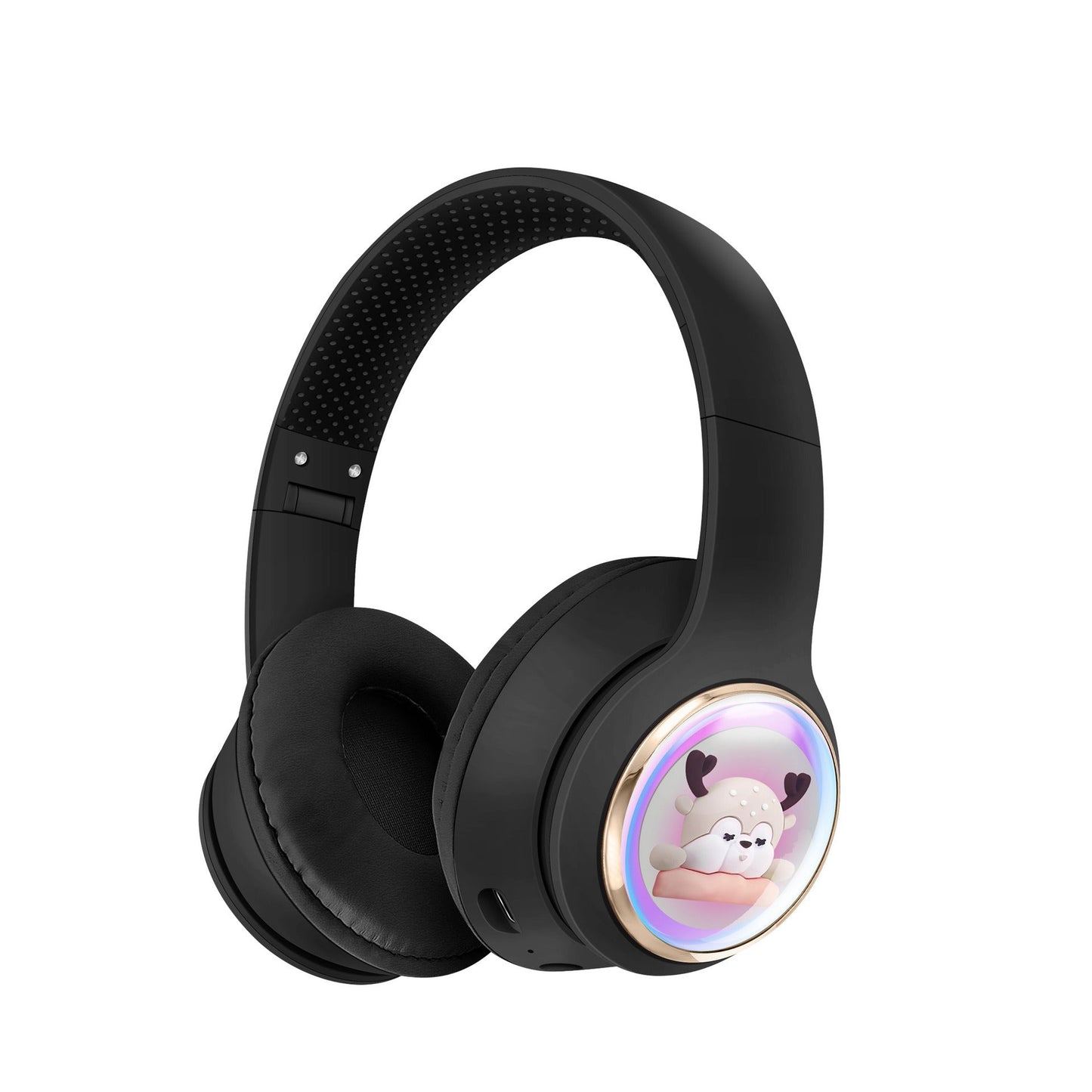AKZ - 56 Earphones Space Cabin Cute Cartoon Pet Bluetooth Headwear Large Battery Earphones Foldable Earphones - GoTypical