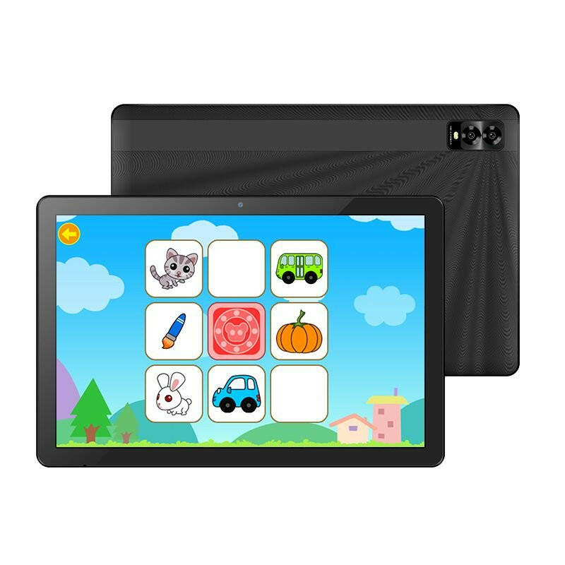 Android 14 Educational Tablet – 10.1 Inch Black Kids Device 8GB RAM 256GB - GoTypical