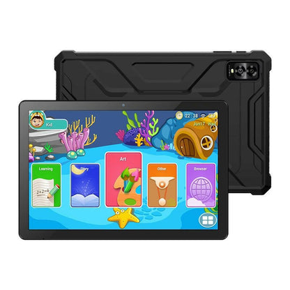 Android 14 Educational Tablet – 10.1 Inch Black Kids Device 8GB RAM 256GB - GoTypical