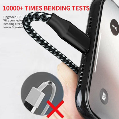 . Android V8 Fast Charging Braided Aluminum Alloy USB Cable – 1m - GoTypical