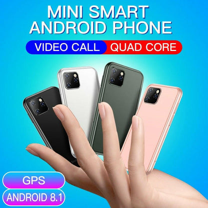 Android 8.1 Pocket Smartphone – 3G Mini Dual Camera WiFi GPS Unlocked - GoTypical