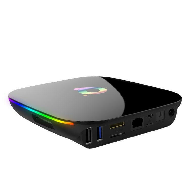 . Android TV Box Q Plus – 4GB RAM 64GB Storage Black - GoTypical