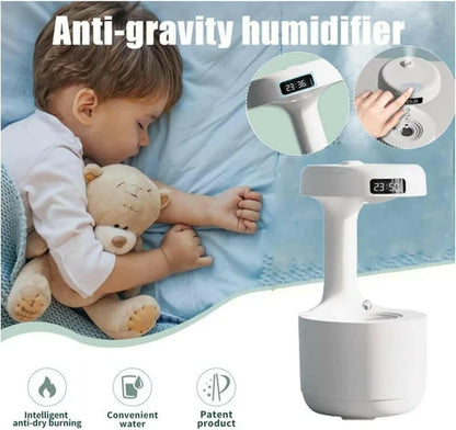 . Air Humidifier – Anti-Gravity Water Drop Aromatherapy Diffuser - GoTypical