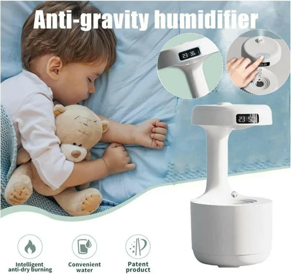 . Air Humidifier – Anti-Gravity Water Drop Aromatherapy Diffuser - GoTypical