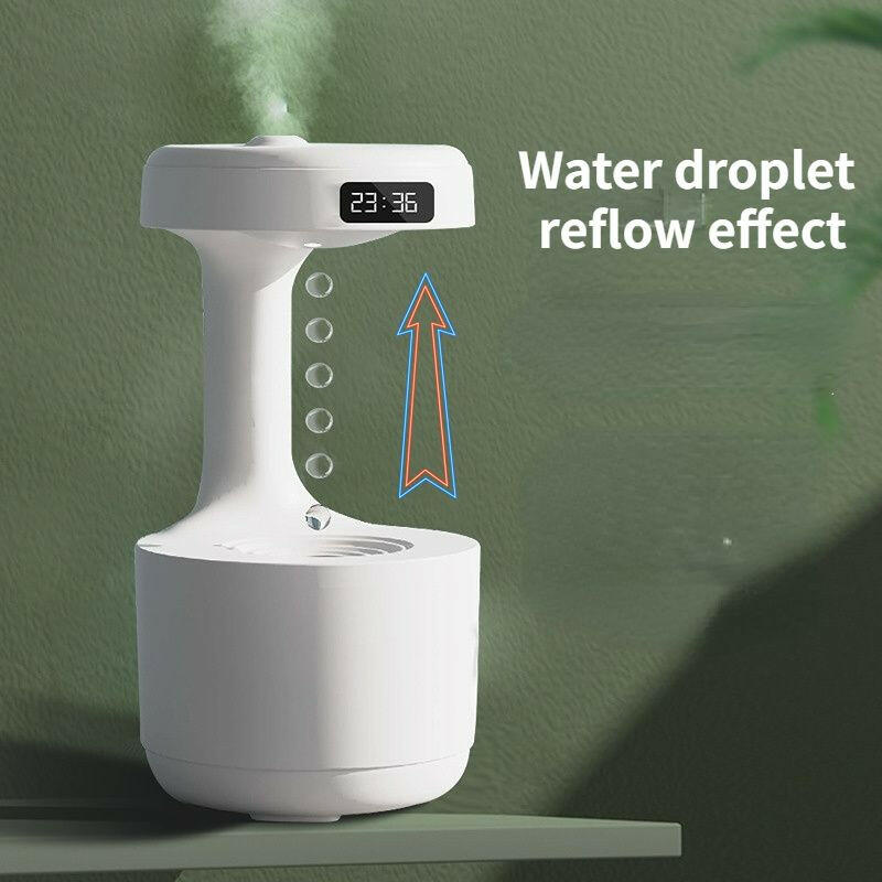 . Air Humidifier – Anti-Gravity Water Drop Aromatherapy Diffuser - GoTypical