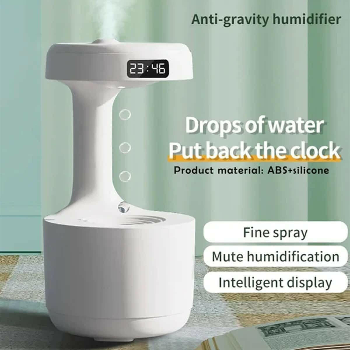 . Air Humidifier – Anti-Gravity Water Drop Aromatherapy Diffuser - GoTypical