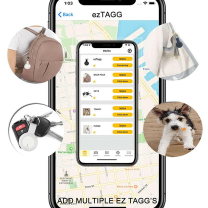 . Anti Lost Device 2 Pack – Silicon Key Finder with LED Light - GoTypical