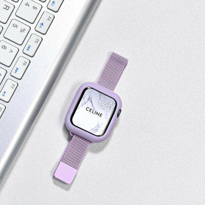 Apple Watch Milanese Loop Strap – Thin Metal Magnetic Clasp for Series 9 - GoTypical