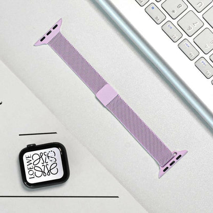 Apple Watch Milanese Loop Strap – Thin Metal Magnetic Clasp for Series 9 - GoTypical