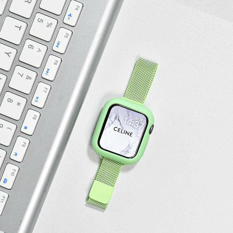 Apple Watch Milanese Loop Strap – Thin Metal Magnetic Clasp for Series 9 - GoTypical