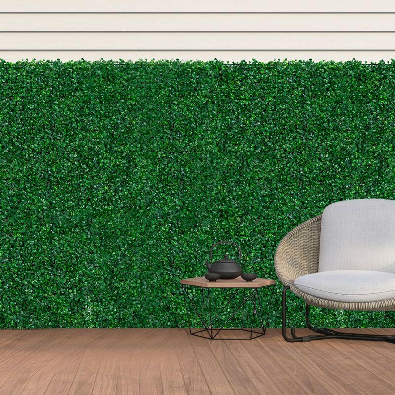 Artificial Grass Wall Panels – 12 Pack | Indoor & Outdoor Decor - GoTypical