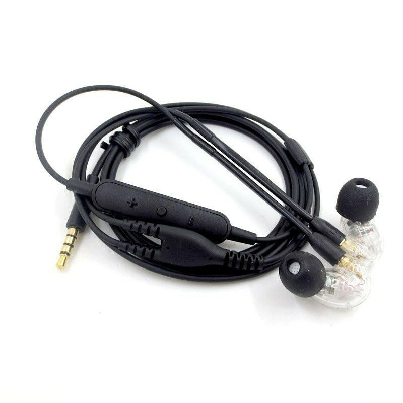 Audio Cable for Shure SE215 – Bare Copper MMCX Headphone Cable with Wired Control - GoTypical
