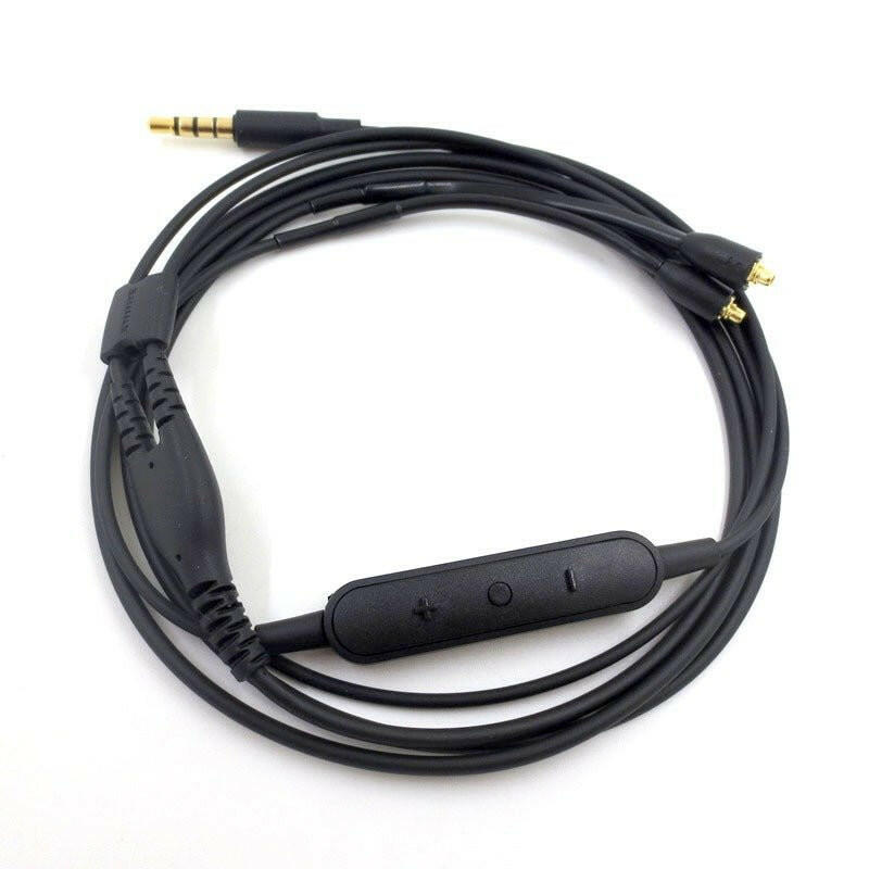 Audio Cable for Shure SE215 – Bare Copper MMCX Headphone Cable with Wired Control - GoTypical