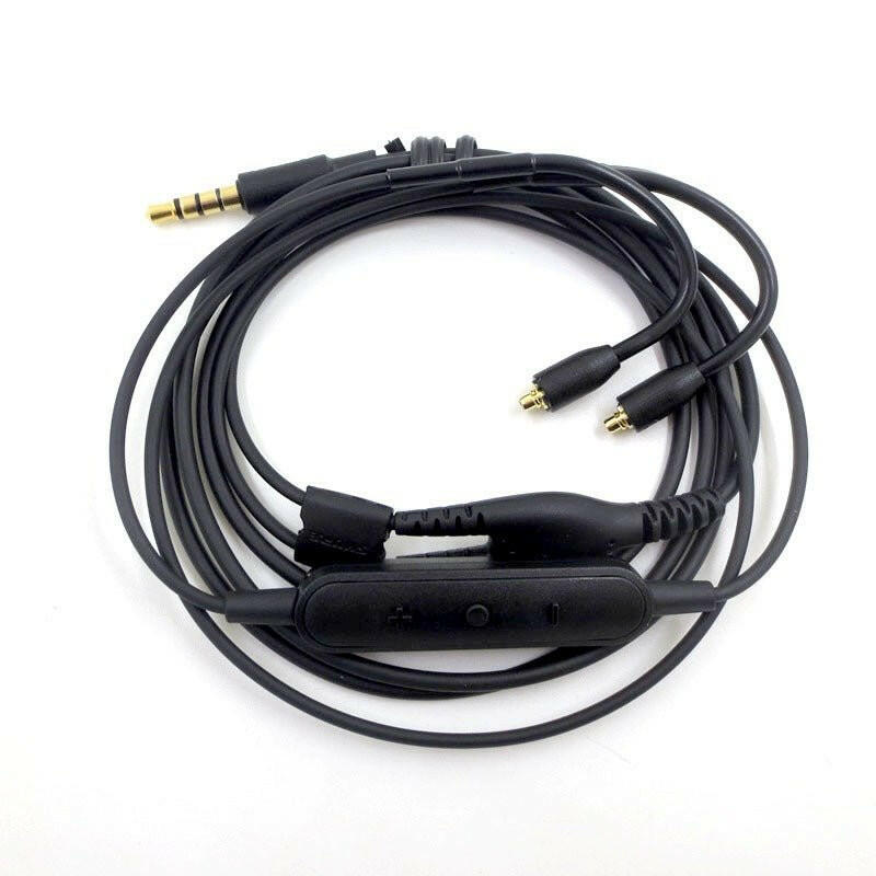 Audio Cable for Shure SE215 – Bare Copper MMCX Headphone Cable with Wired Control - GoTypical