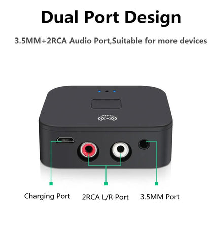 B11 Bluetooth Music Receiver NFC Bluetooth Receiver Car Bluetooth Speaker Bluetooth Receiver 5.3 Bluetooth - GoTypical