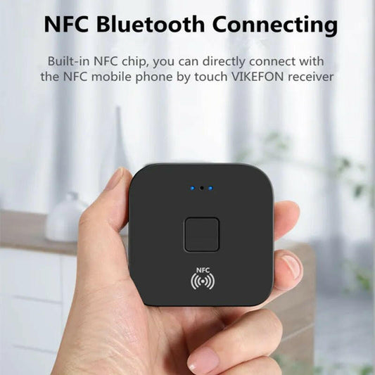 . Bluetooth Receiver 5.0 – Black ABS Car Music Adapter - GoTypical