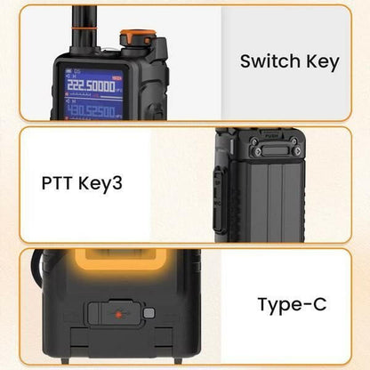 . BAOFENG K5PLUS 10W Ham Radio – Long Range Portable Walkie Talkie - GoTypical