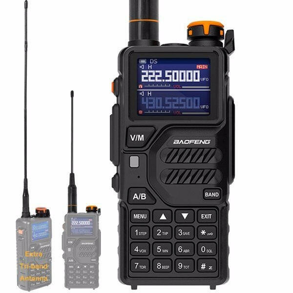 Baofeng K5PLUS Ham Radio – Long Range Portable Two Way Radio with USB-C - GoTypical