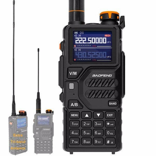 Baofeng K5PLUS Ham Radio – Long Range Portable Two Way Radio with USB-C - GoTypical