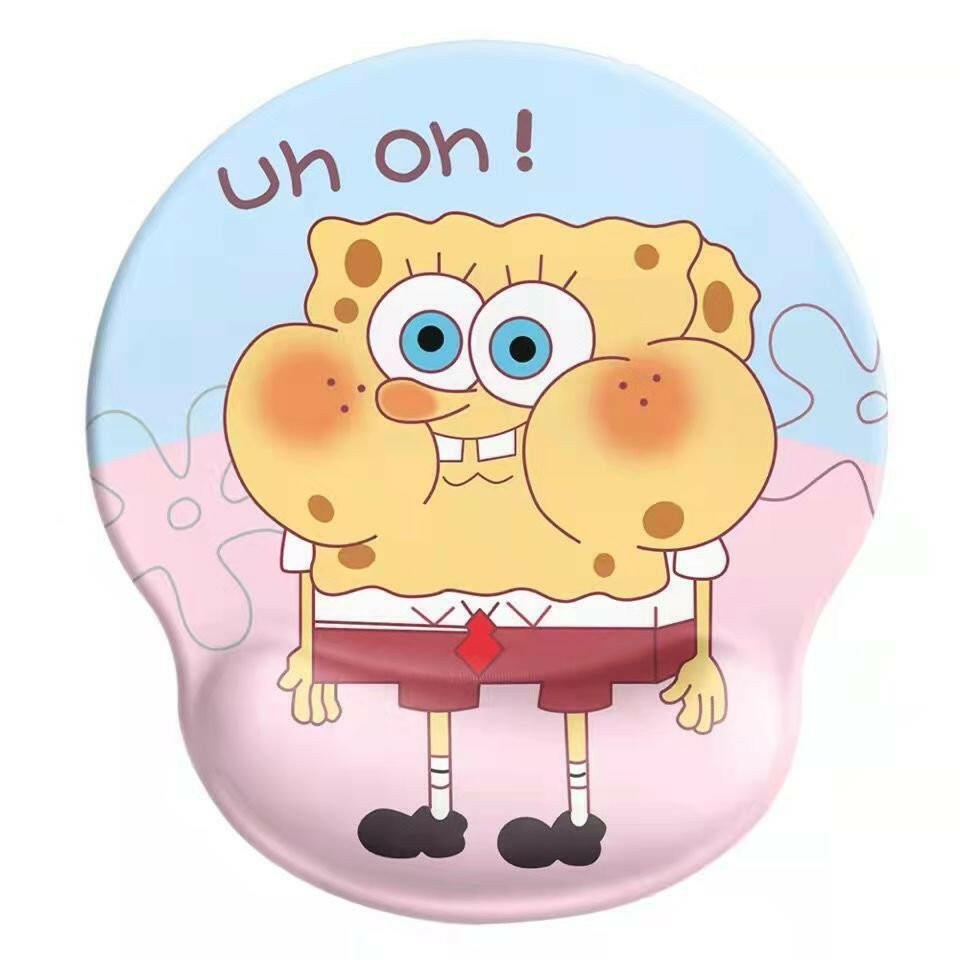 . Bear 3D Silicone Mouse Pad – Soft Cloth Wrist Rest Cushion - GoTypical