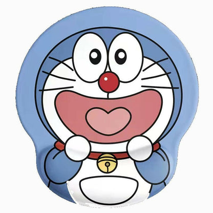 . Bear 3D Silicone Mouse Pad – Soft Cloth Wrist Rest Cushion - GoTypical