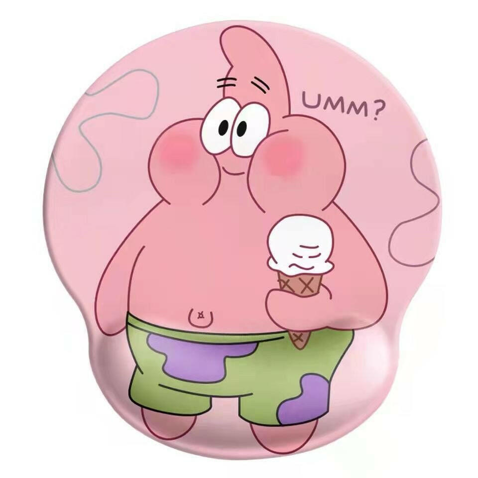 . Bear 3D Silicone Mouse Pad – Soft Cloth Wrist Rest Cushion - GoTypical