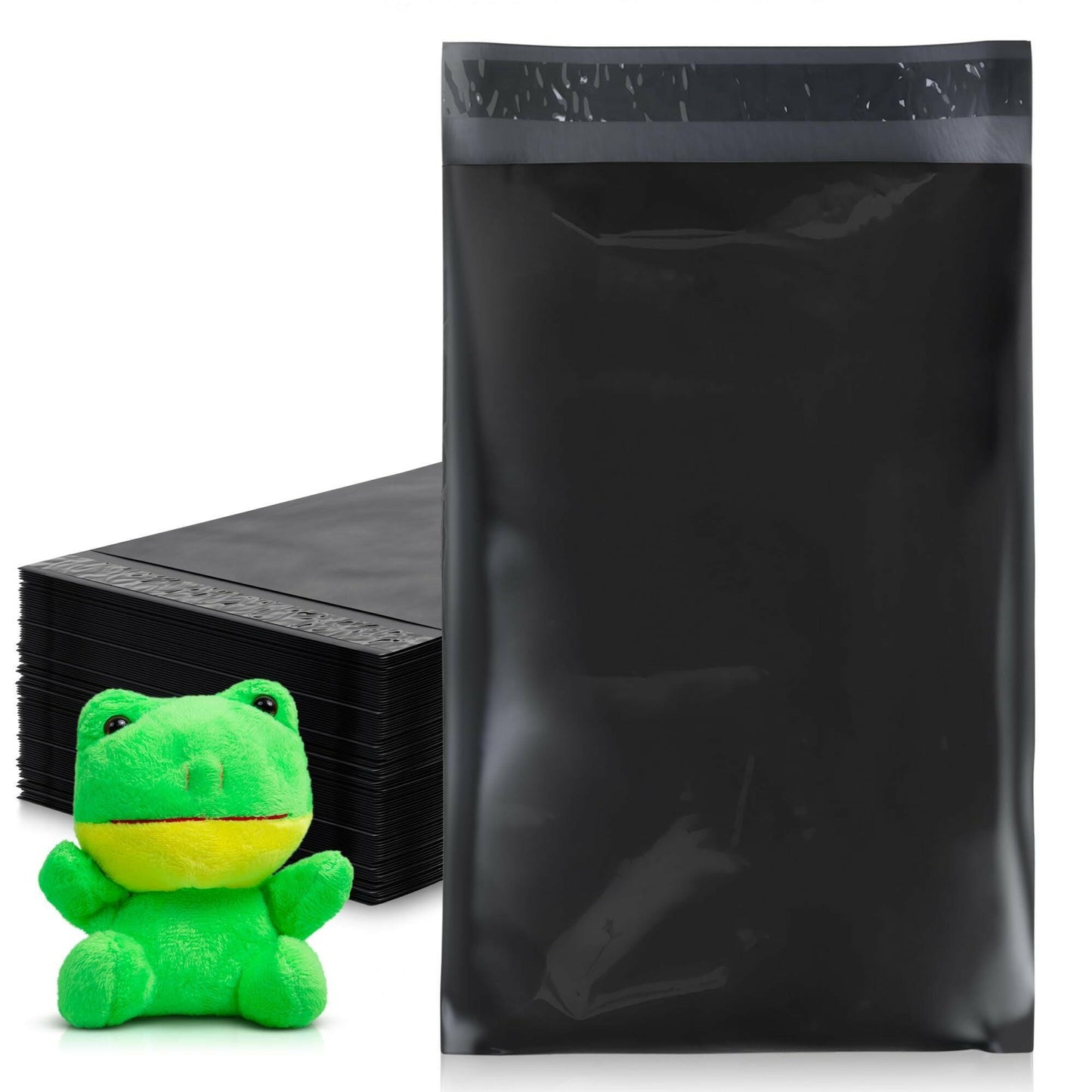 . Black Poly Mailers 6 x 9 Inches | 500 Pack Waterproof Self-Seal Bags - GoTypical