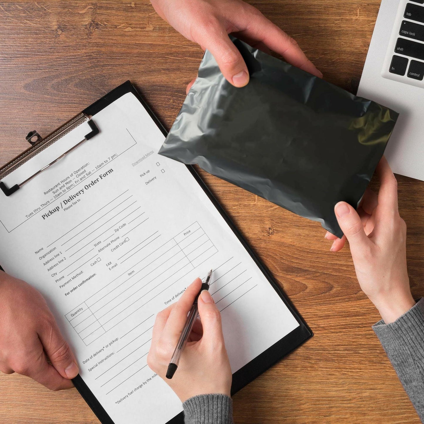 . Black Poly Mailers 6 x 9 Inches | 500 Pack Waterproof Self-Seal Bags - GoTypical