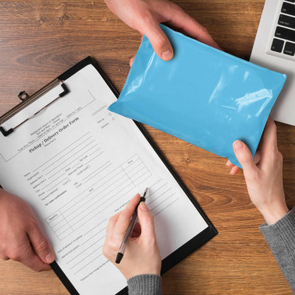 . Blue Poly Mailers 6x9 Inches – 1000 Pack Waterproof Shipping Bags - GoTypical