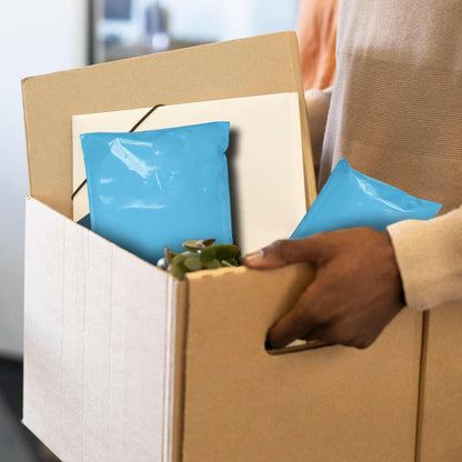 . Blue Poly Mailers 6x9 Inches – 1000 Pack Waterproof Shipping Bags - GoTypical