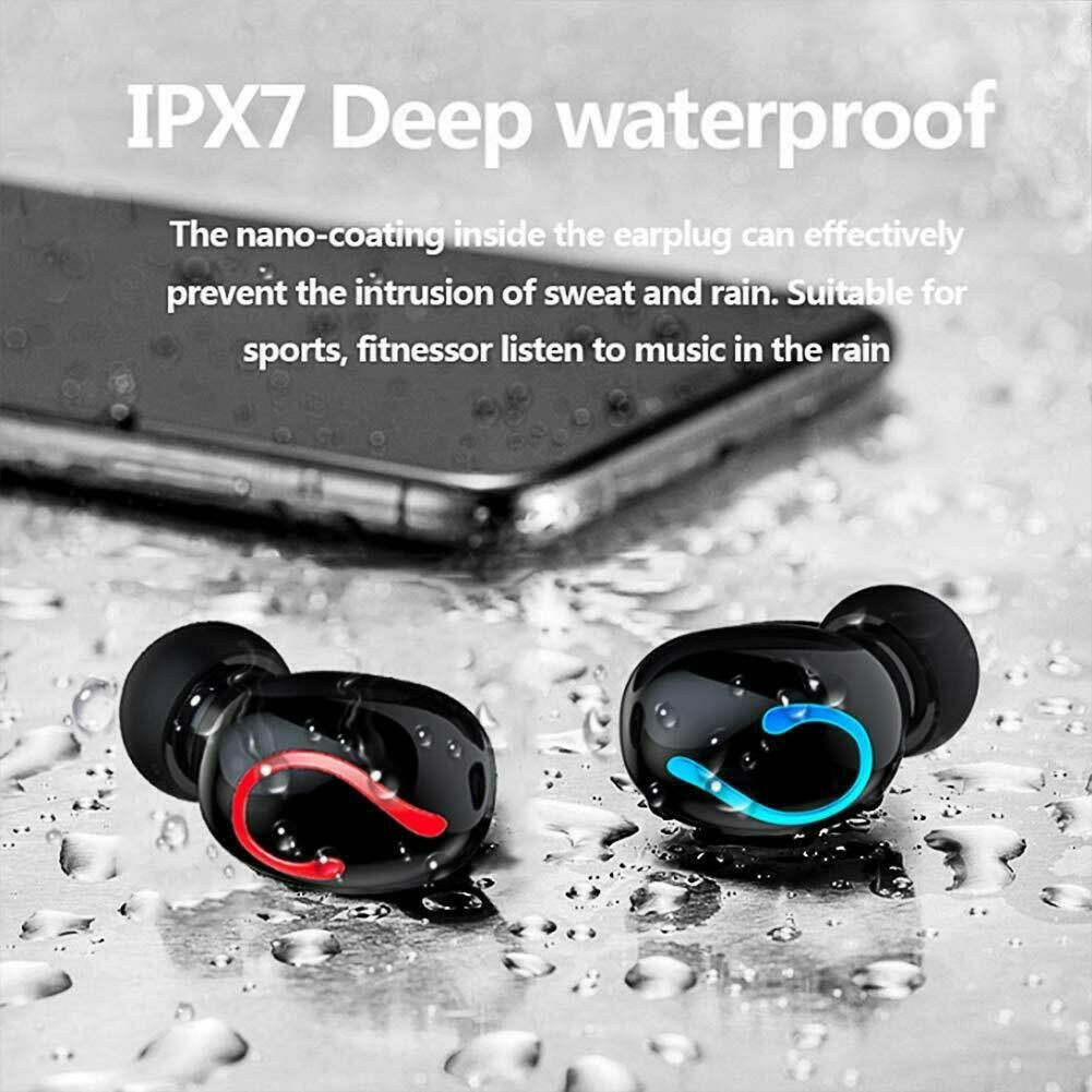Bluetooth 5.1 Wireless Earbuds – TWS Stereo Headphones IPX7 Waterproof - GoTypical