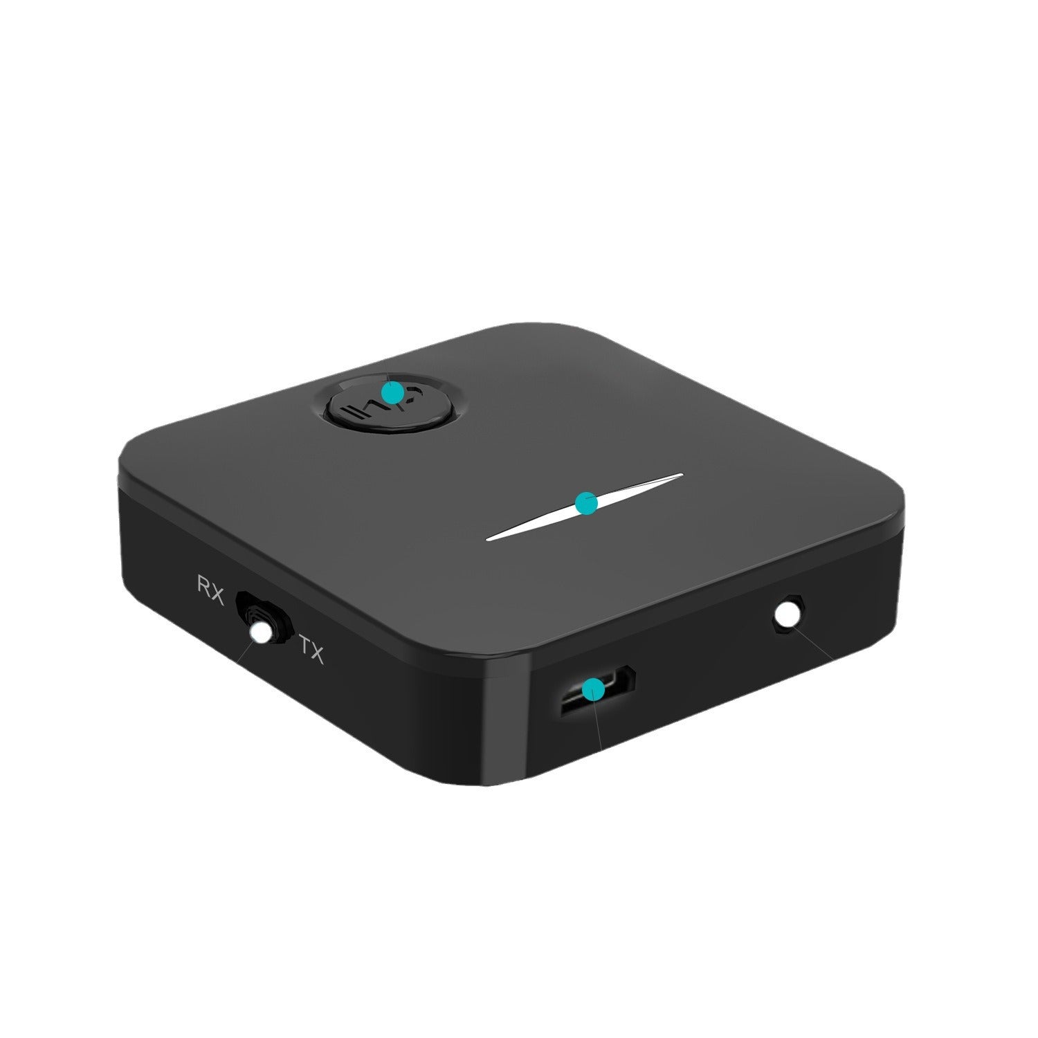 Bluetooth audio receiver transmitter adapter, MIC 2 - in - 1 car speaker - GoTypical