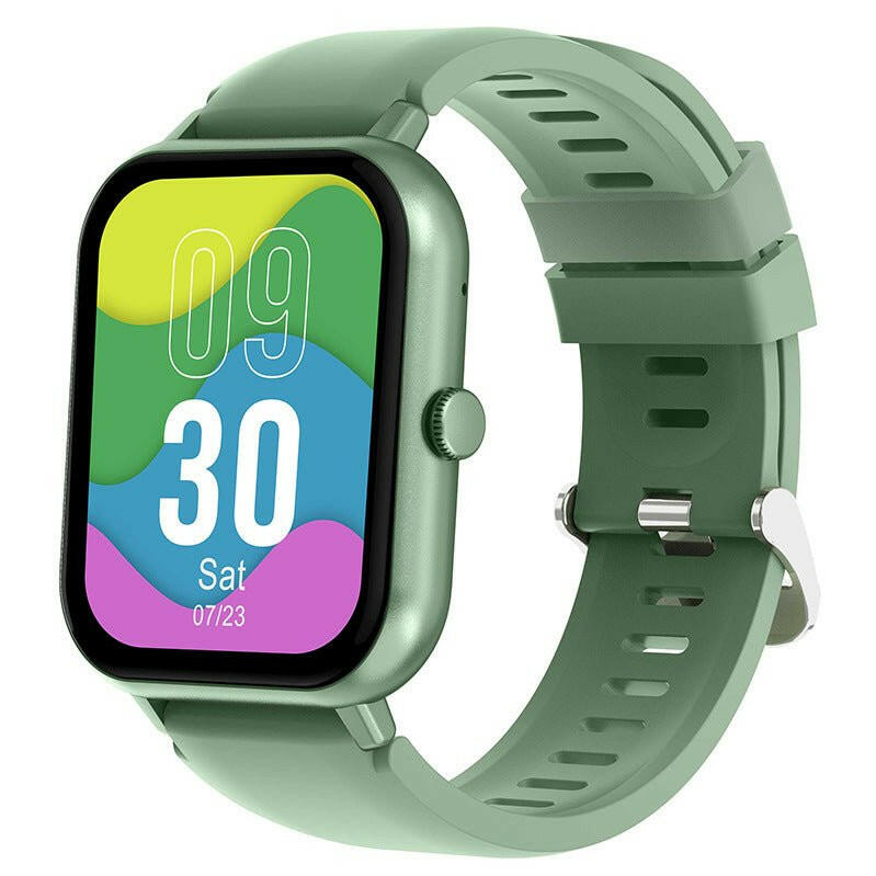 . Bluetooth Call Smart Watch – Full Touch Screen, Green - GoTypical