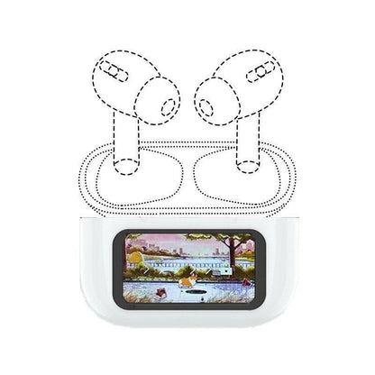 . Bluetooth Earphones – Color Screen | ANC Noise Reduction - GoTypical