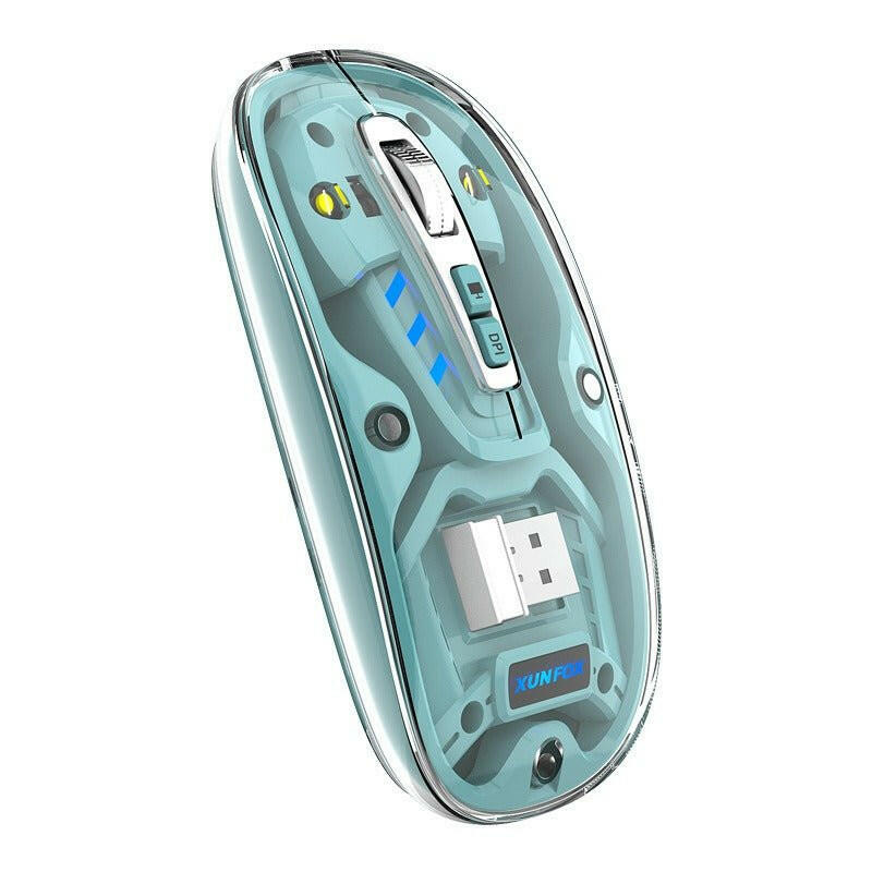 Bluetooth Wireless Transparent Mouse – . Dual-Mode USB Mute - GoTypical