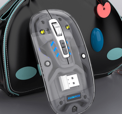 Bluetooth Wireless Transparent Mouse – . Dual-Mode USB Mute - GoTypical