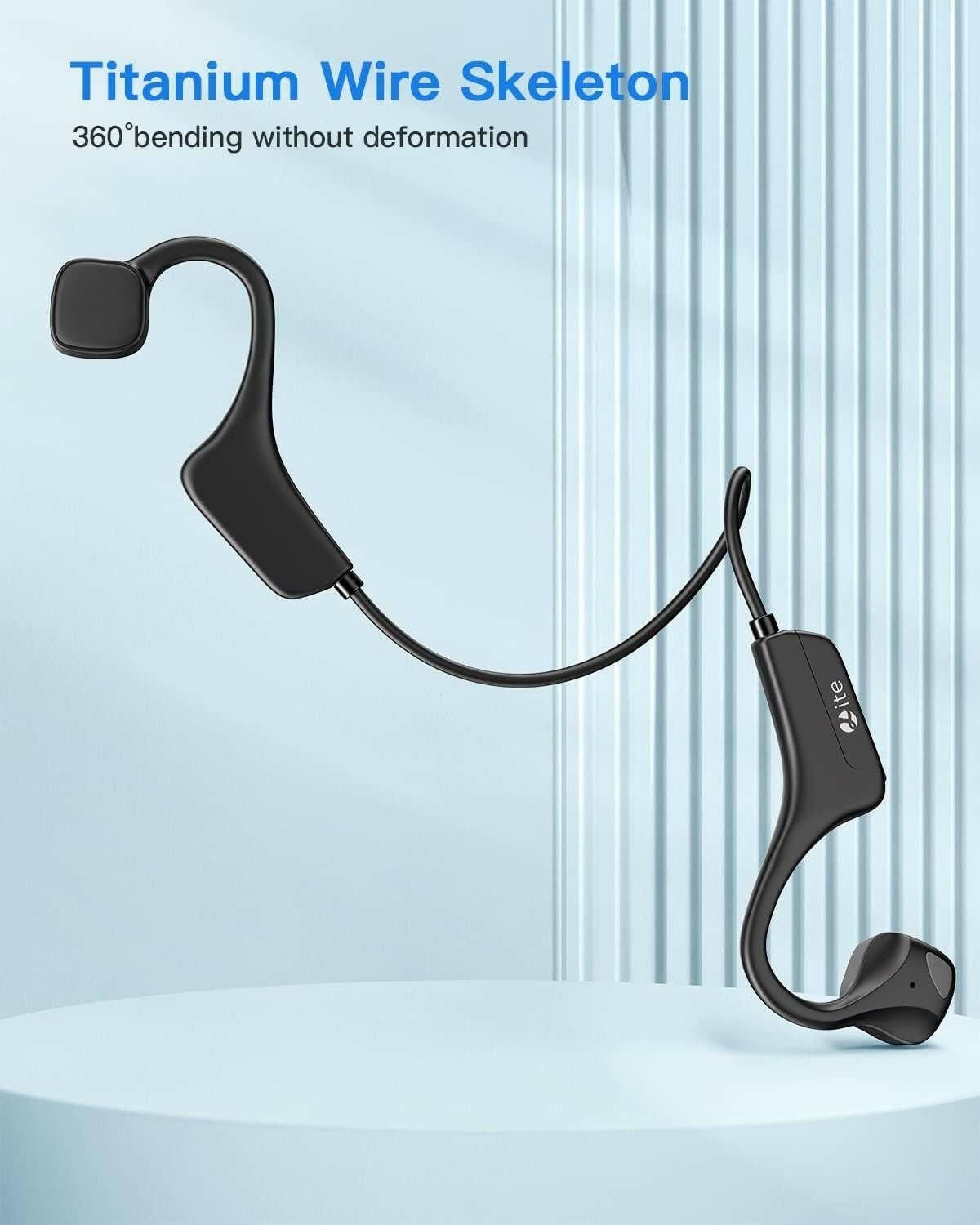 Bone Conduction Earphones – Wireless Open-Ear Sports Headphones IPX6 Waterproof Bluetooth - GoTypical