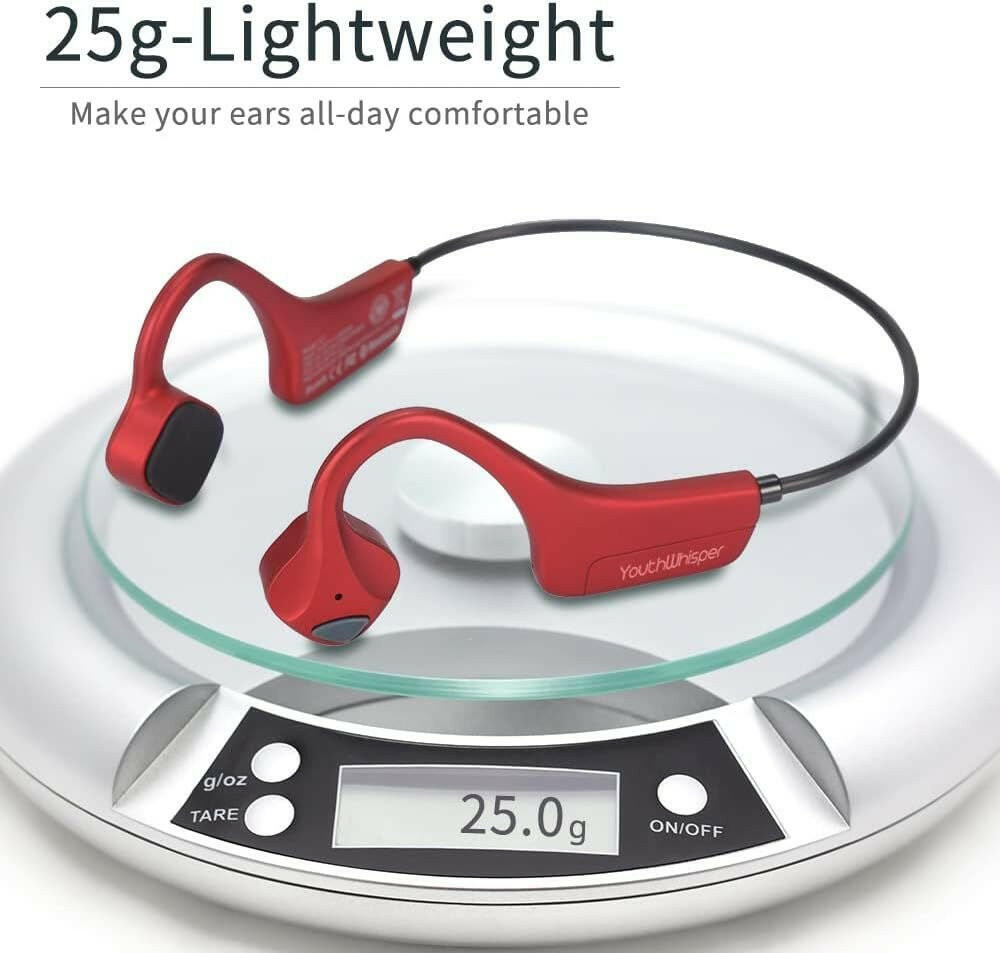 Bone Conduction Earphones – Wireless Open-Ear Sports Headphones IPX6 Waterproof Bluetooth - GoTypical