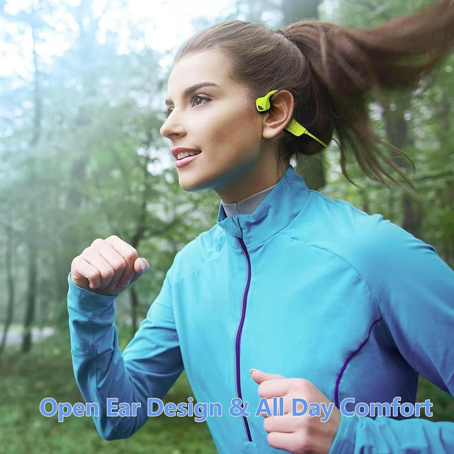 Bone Conduction Earphones – Wireless Open-Ear Sports Headphones IPX6 Waterproof Bluetooth - GoTypical