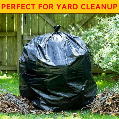 Boxed Disposable Garbage Bag 70 Pieces Puncture Tear Resistant Trash Bags, 39 Gallon Capacity, Multipurpose Cleaning Supplies For Industrial, Garden, Home, And Commercial Use - Durable, Leak - Proof - GoTypical