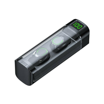 . Bluetooth Earphones – Transparent Case, Touch Sensitive Wireless - GoTypical