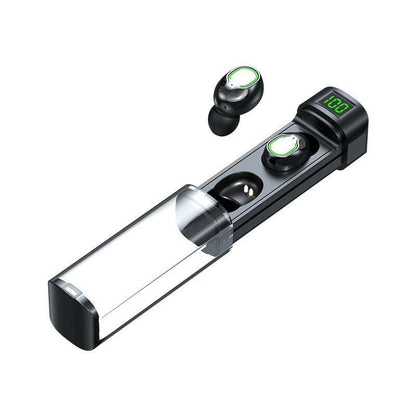 . Bluetooth Earphones – Transparent Case, Touch Sensitive Wireless - GoTypical